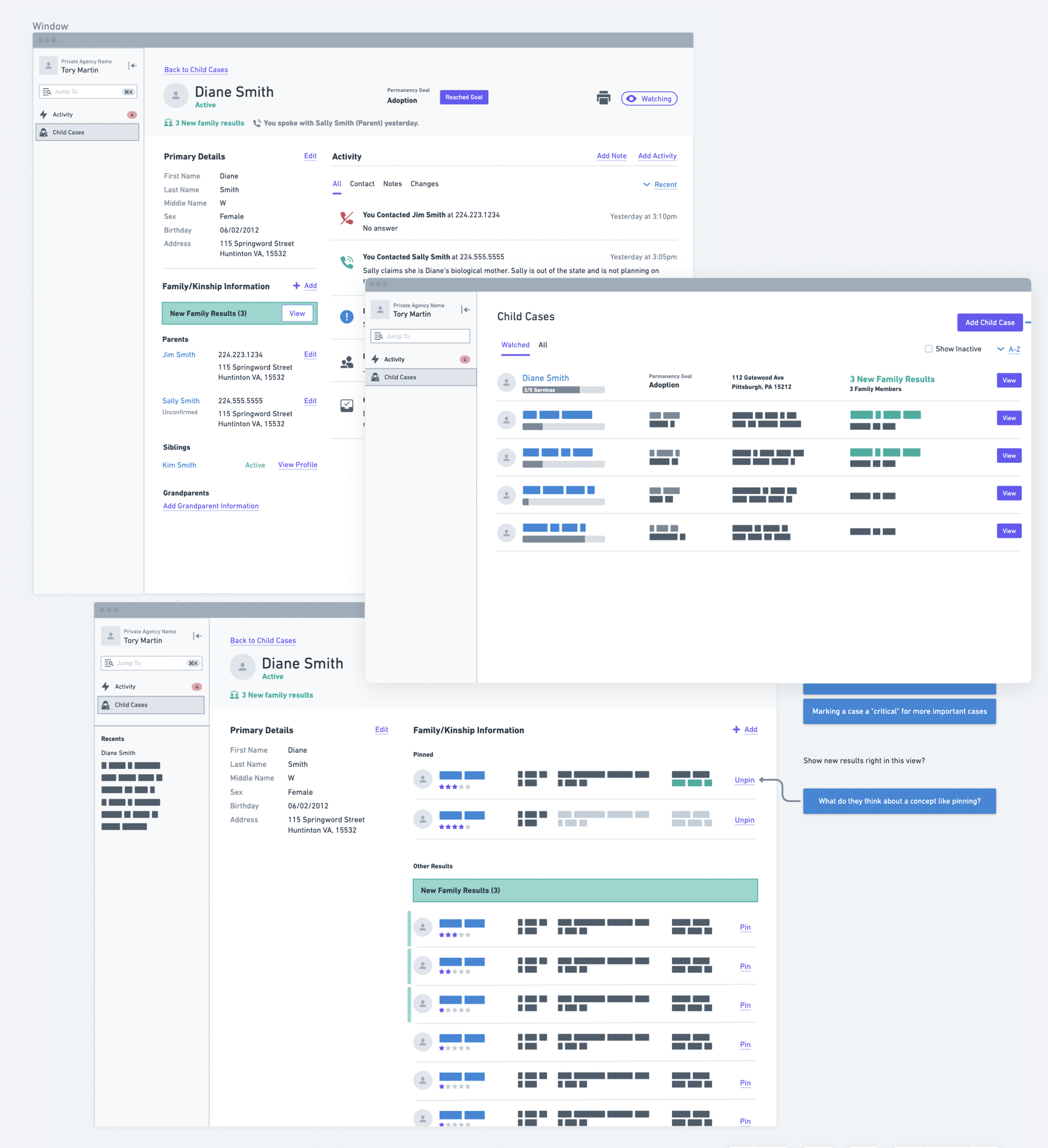 Wireframes